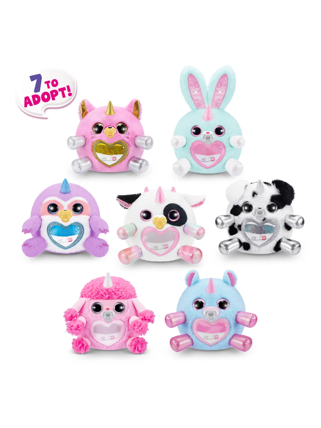 Игровой набор-сюрприз ZURU Rainbocorns Adopt-a-corn  S1 с акс. в асс., малый