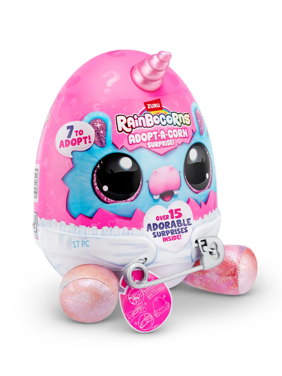 Игровой набор-сюрприз ZURU Rainbocorns Adopt-a-corn  S1 с акс. в асс., малый