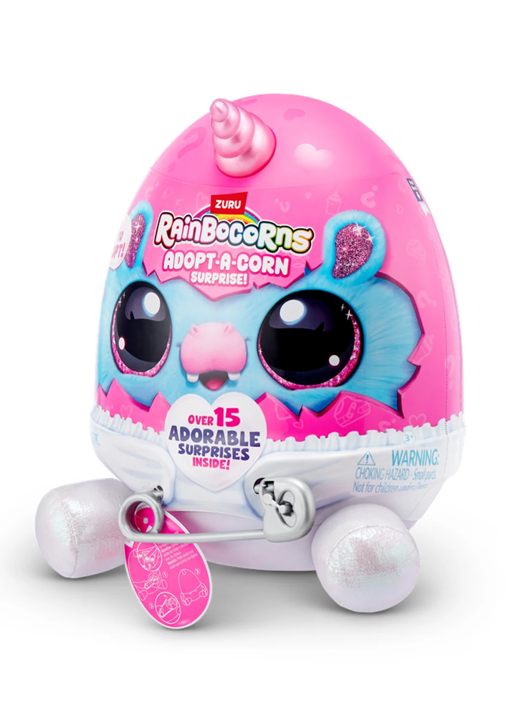 Игровой набор-сюрприз ZURU Rainbocorns Adopt-a-corn  S1 с акс. в асс., малый