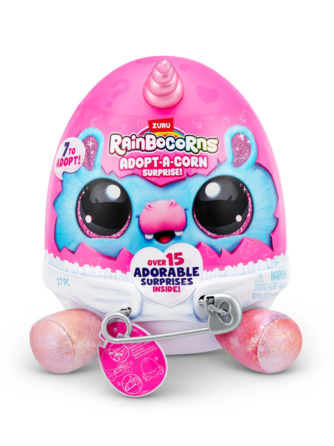 Игровой набор-сюрприз ZURU Rainbocorns Adopt-a-corn  S1 с акс. в асс., малый