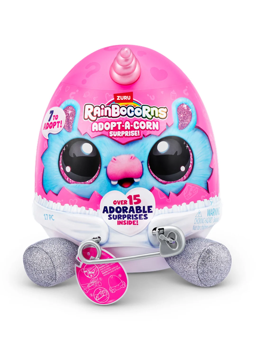 Игровой набор-сюрприз ZURU Rainbocorns Adopt-a-corn  S1 с акс. в асс., малый