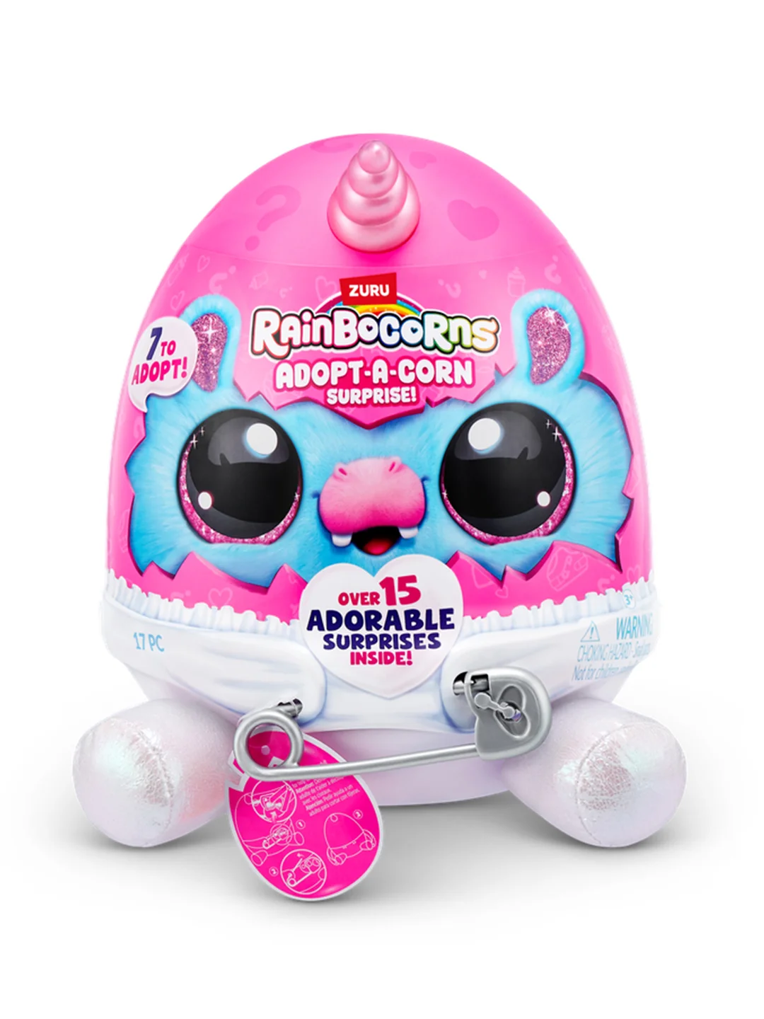 Игровой набор-сюрприз ZURU Rainbocorns Adopt-a-corn  S1 с акс. в асс., малый