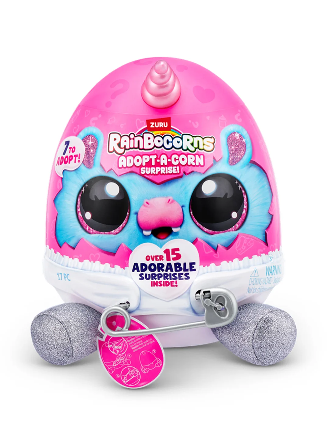 Игровой набор-сюрприз ZURU Rainbocorns Adopt-a-corn  S1 с акс. в асс., малый