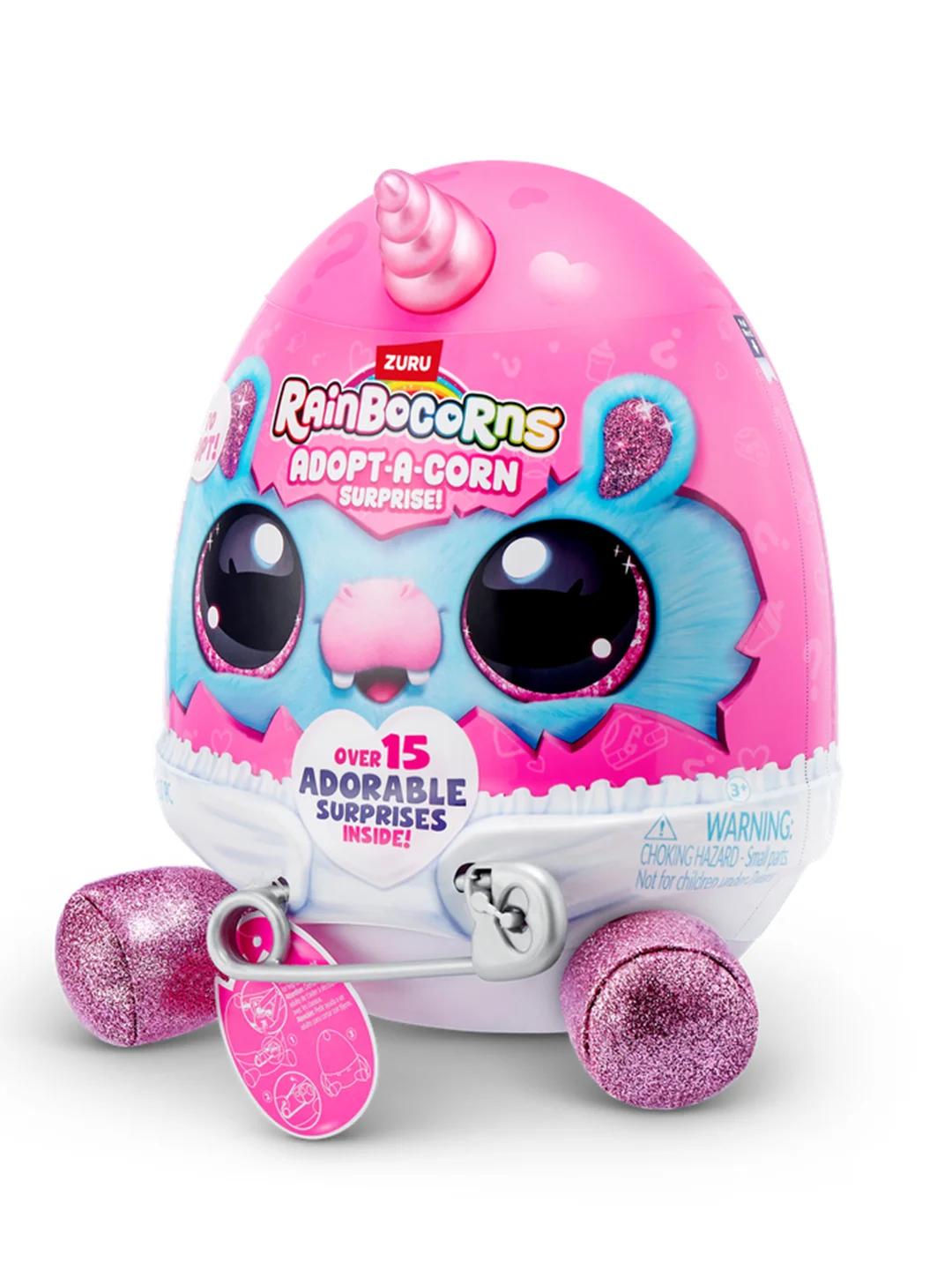 Игровой набор-сюрприз ZURU Rainbocorns Adopt-a-corn  S1 с акс. в асс., малый