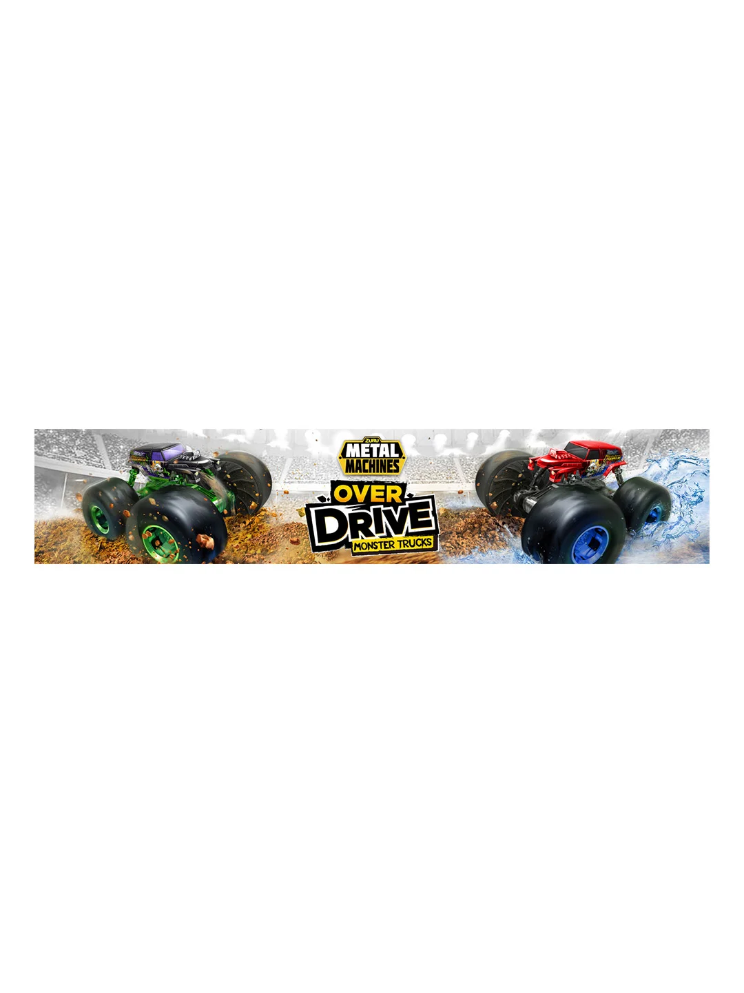 Машинка ZURU Metal Machines Overdrive