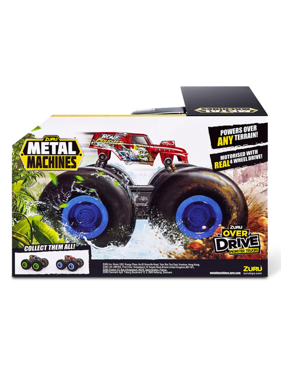 Машинка ZURU Metal Machines Overdrive