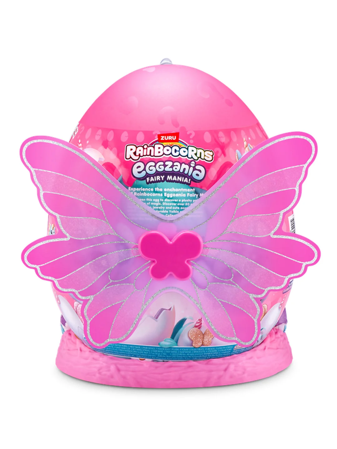 Игровой набор-сюрприз ZURU Rainbocorns Eggzania Fairy Mania S1 с акс. в асс., большой