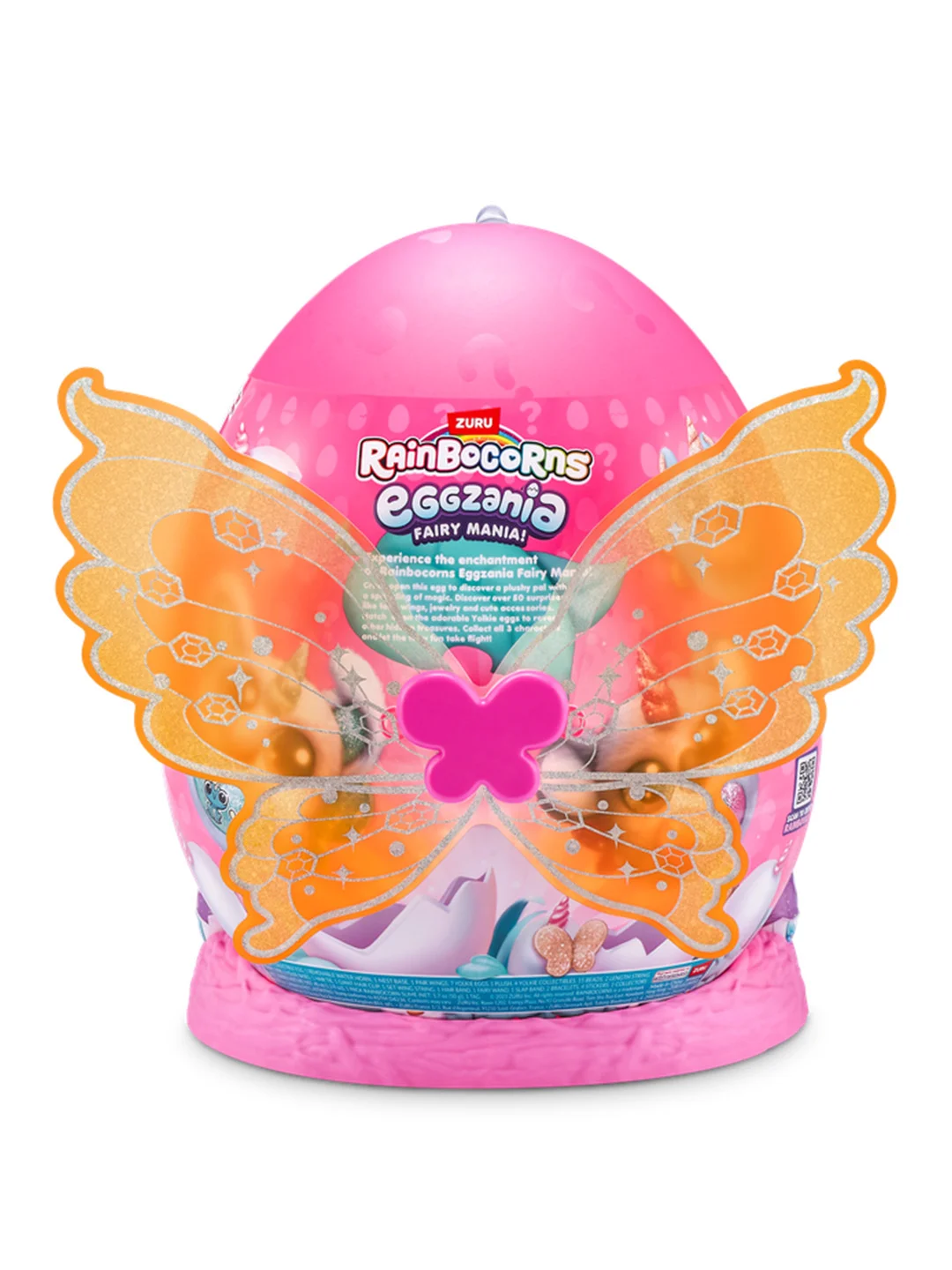 Игровой набор-сюрприз ZURU Rainbocorns Eggzania Fairy Mania S1 с акс. в асс., большой
