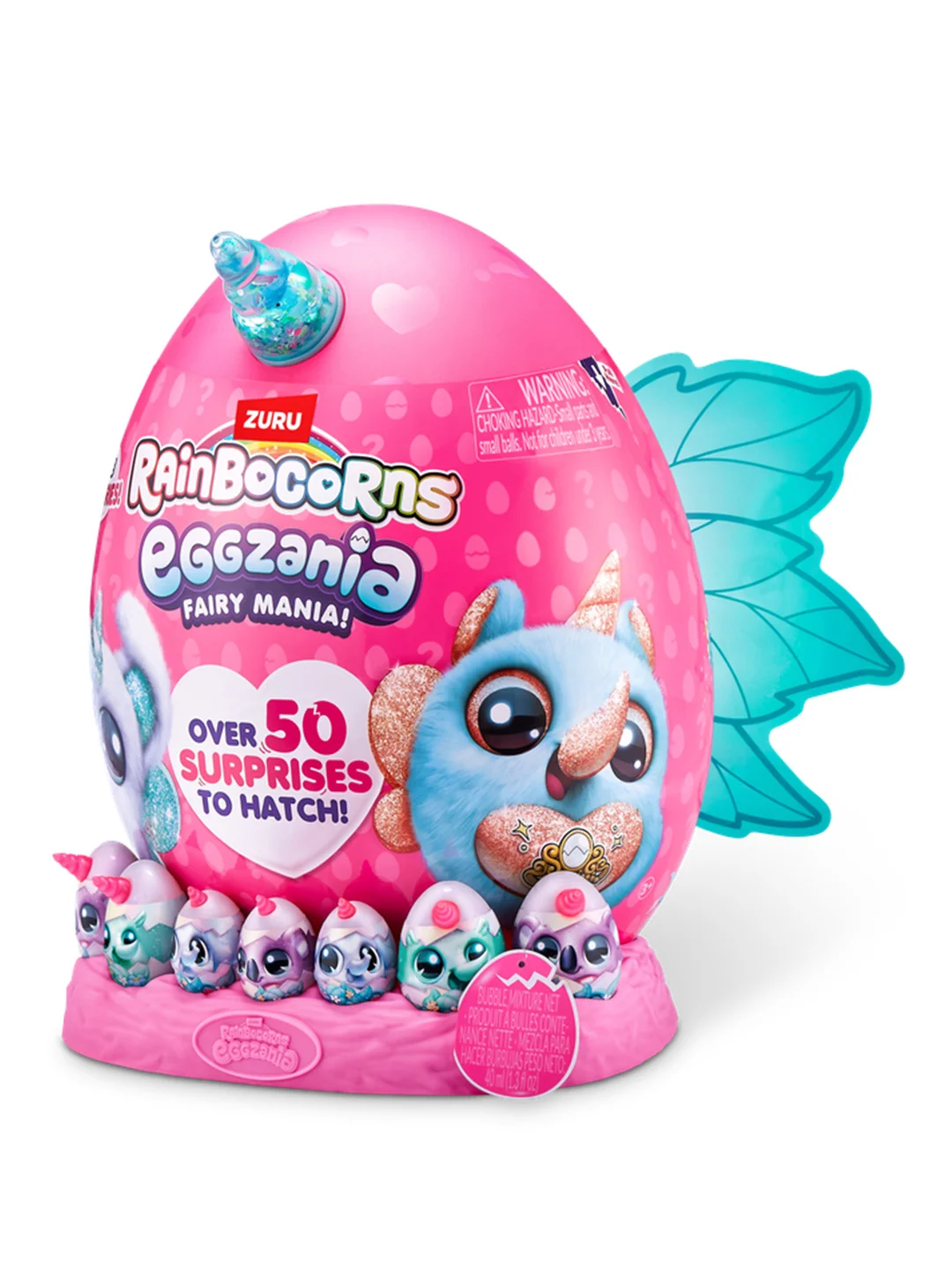 Игровой набор-сюрприз ZURU Rainbocorns Eggzania Fairy Mania S1 с акс. в асс., большой