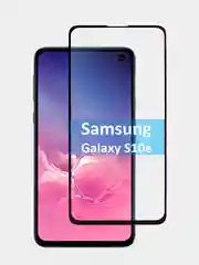 Защитное стекло Samsung Galaxy S10e , самсунг с10е черная рамка