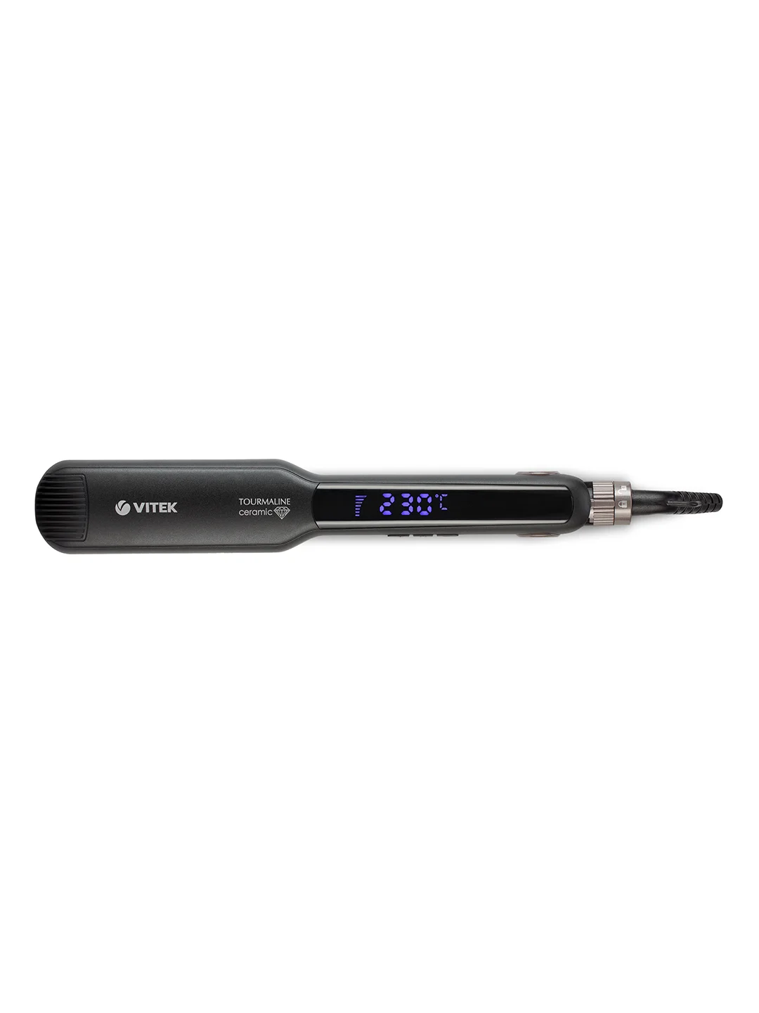 Выпрямитель Vitek VT-8416 60Вт черный макс.темп.:230С покрытие:керамико-турмалиновое