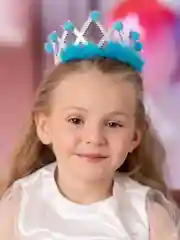 Корона "Императрица" с пухом, диаметр 11 см