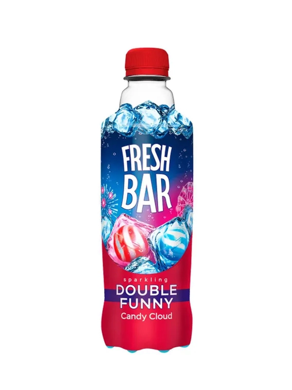 Напиток газированный б/а FRESH BAR Double funny 0,48л пл/бут