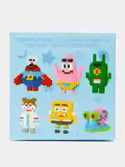 Серебряный конструктор 3д детский 3D из блоков, детская развивающая игрушка, конструктор для детей