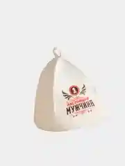 Вишнёвый шапка для бани
