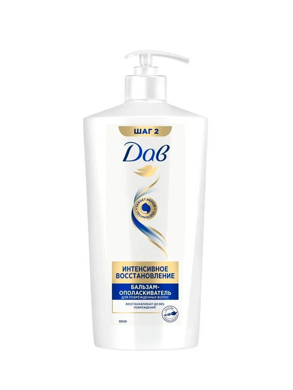 Бальзам-ополаскиватель для волос Dove Интенсивное восстановление, 630 мл
