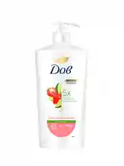 Крем-гель для душа Dove Клубника и лайм, 610мл