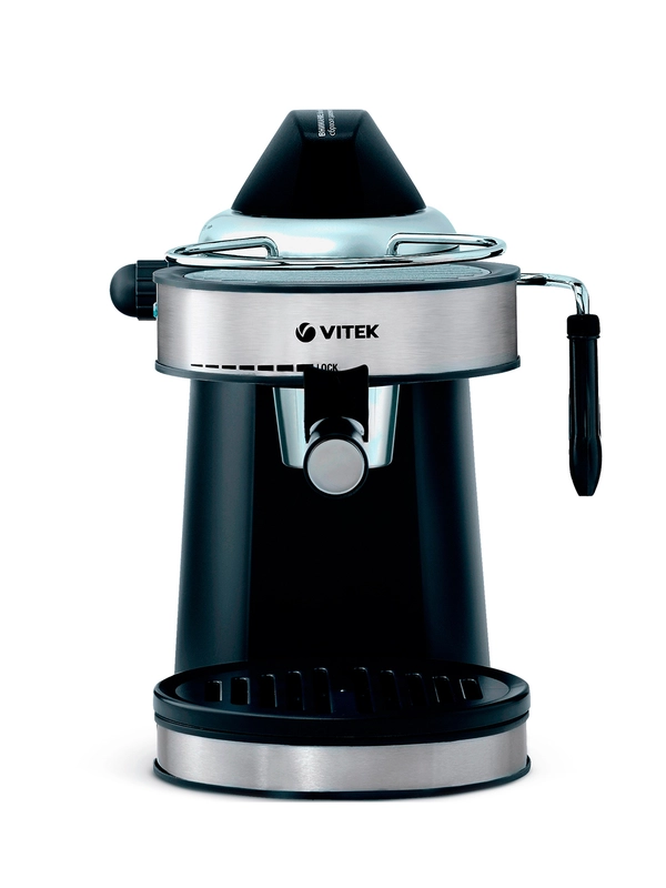 Кофеварка рожковая Vitek VT-1510 черный
