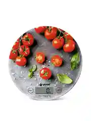 Весы кухонные электронные Vitek VT-8036 макс.вес:10кг коричневый/клубника