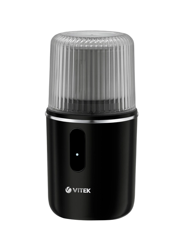 Кофемолка Vitek VT-8368 180Вт сист.помол.:ротац.нож вместим.:55гр черный