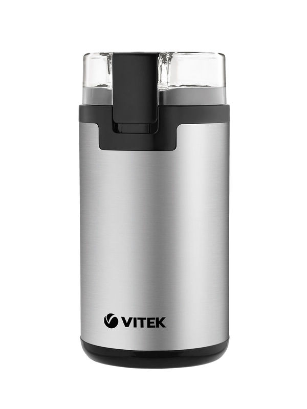 Кофемолка Vitek VT-8370 300Вт сист.помол.:ротац.нож вместим.:80гр белый