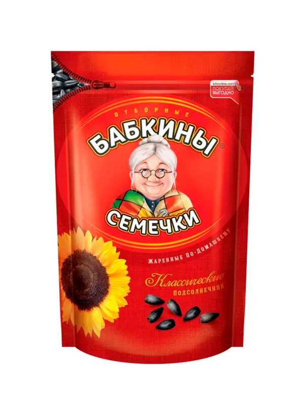 БАБКИНЫ СЕМЕЧКИ семечки отборные, жареные