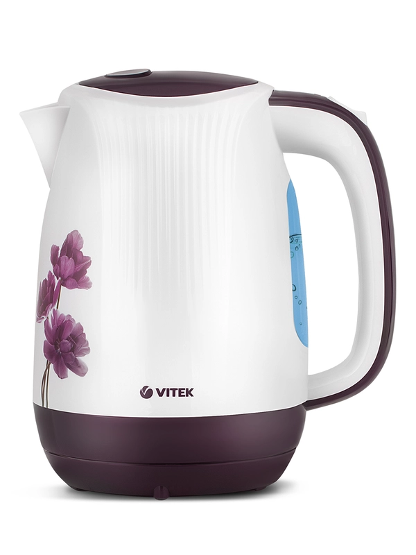 Чайник Vitek VT-7061 1.7л. 2200Вт белый (пластик)