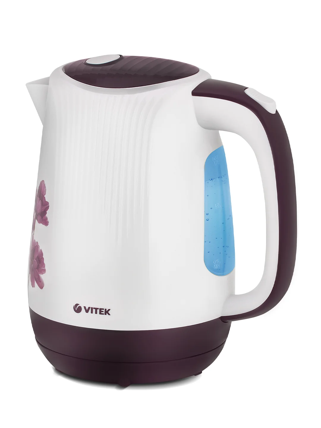 Чайник Vitek VT-7061 1.7л. 2200Вт белый (пластик)