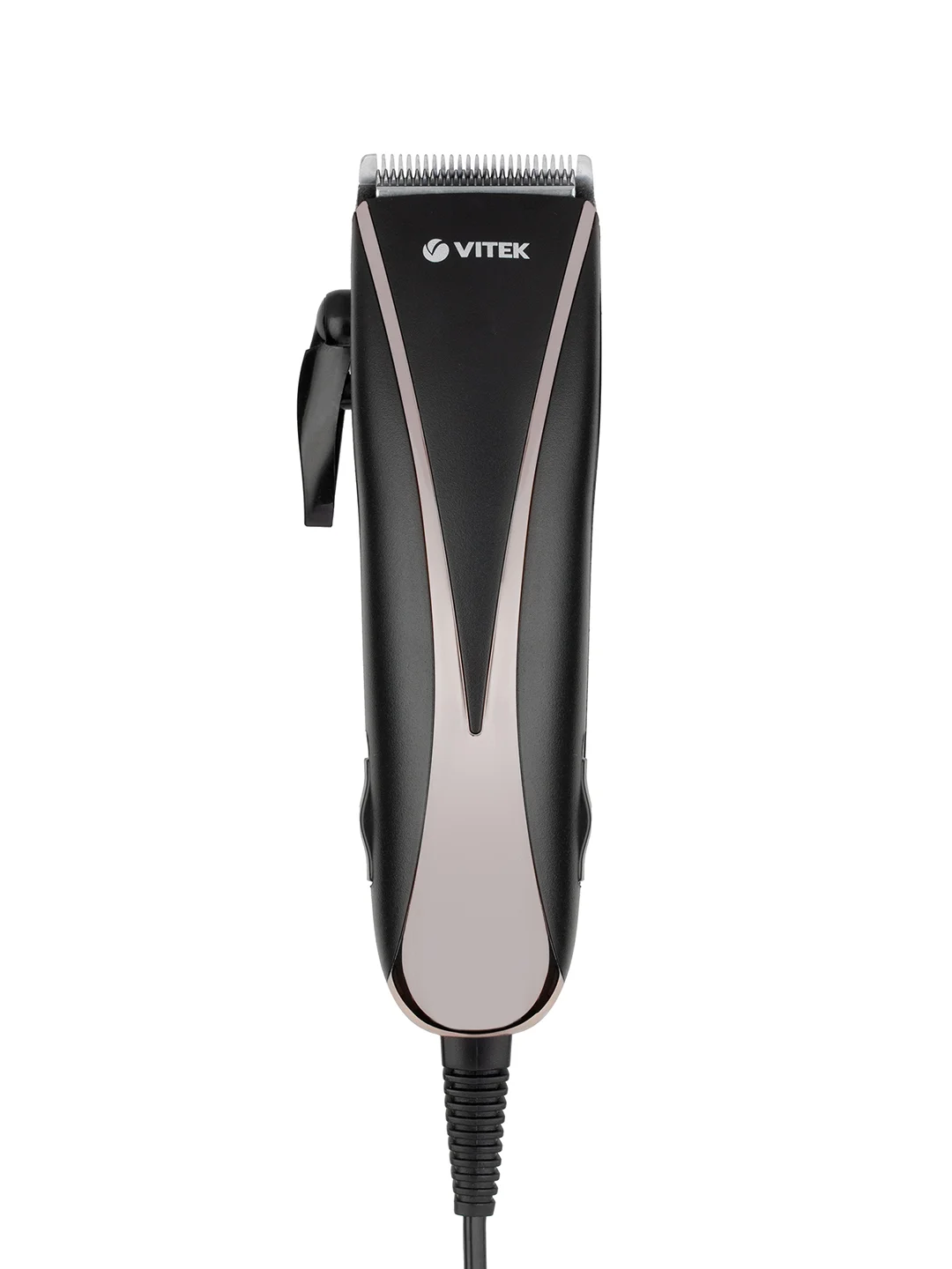 Машинка для стрижки Vitek VT-2511 черный (насадок в компл:4шт)