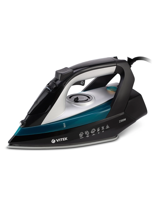 Утюг Vitek VT-8324 2300Вт черный/белый/синий