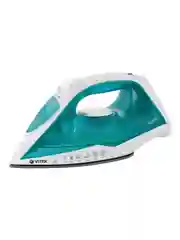 Утюг Vitek VT-8336 2400Вт белый/бирюзовый