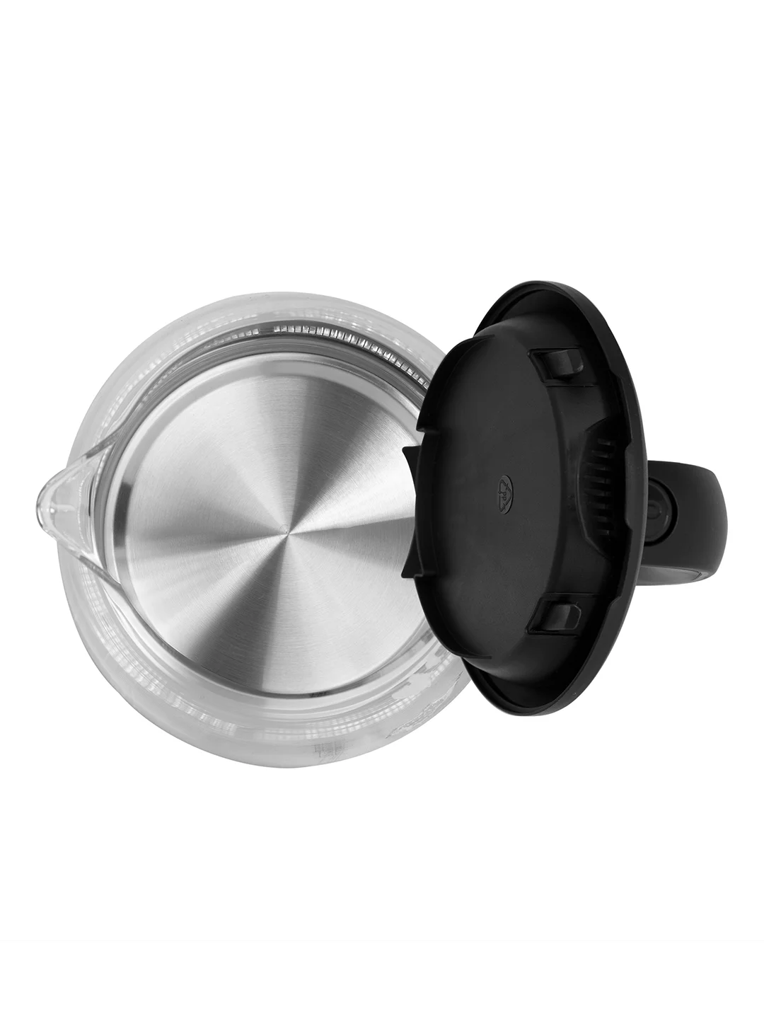 Чайник Vitek VT-1173 1.7л. 2200Вт прозрачный/черный (стекло)