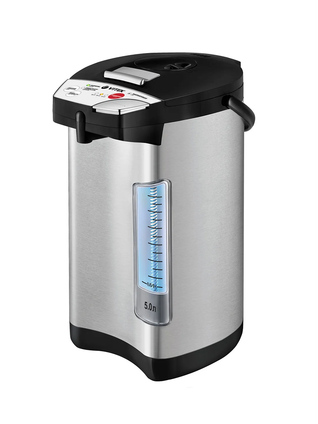 Термопот Vitek VT-7115 5л. 800Вт серебристый