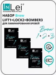Составы для ламинирования бровей InLei Brow Bomber (саше 1,5 мл)