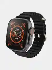 Черный смарт часы 10 серии НК-10 ULTRA 3 Amoled экраном 49mm для iPhone и Android