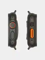 Черный смарт часы 10 серии НК-10 ULTRA 3 Amoled экраном 49mm для iPhone и Android