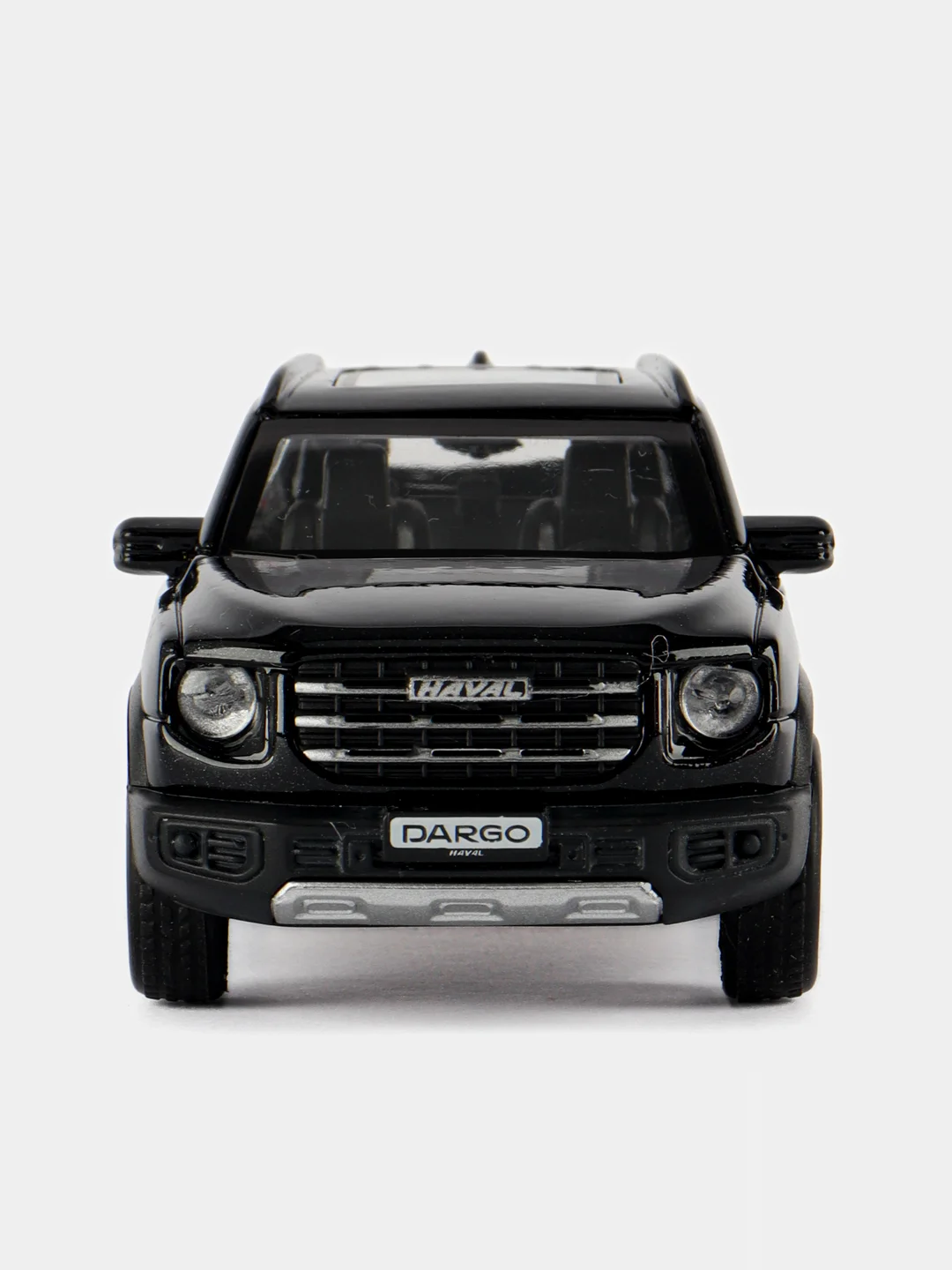 Черный машина "Haval Dargo" 12 см, Технопарк, открываются передние двери и багажник, металл