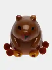 Коричневый сквиш лапка, игрушка-антистресс, кошачья лапка, лапка котика