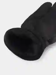 Черный горнолыжные перчатки женские, балоневые
