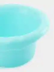 Голубой горшок детский с крышкой