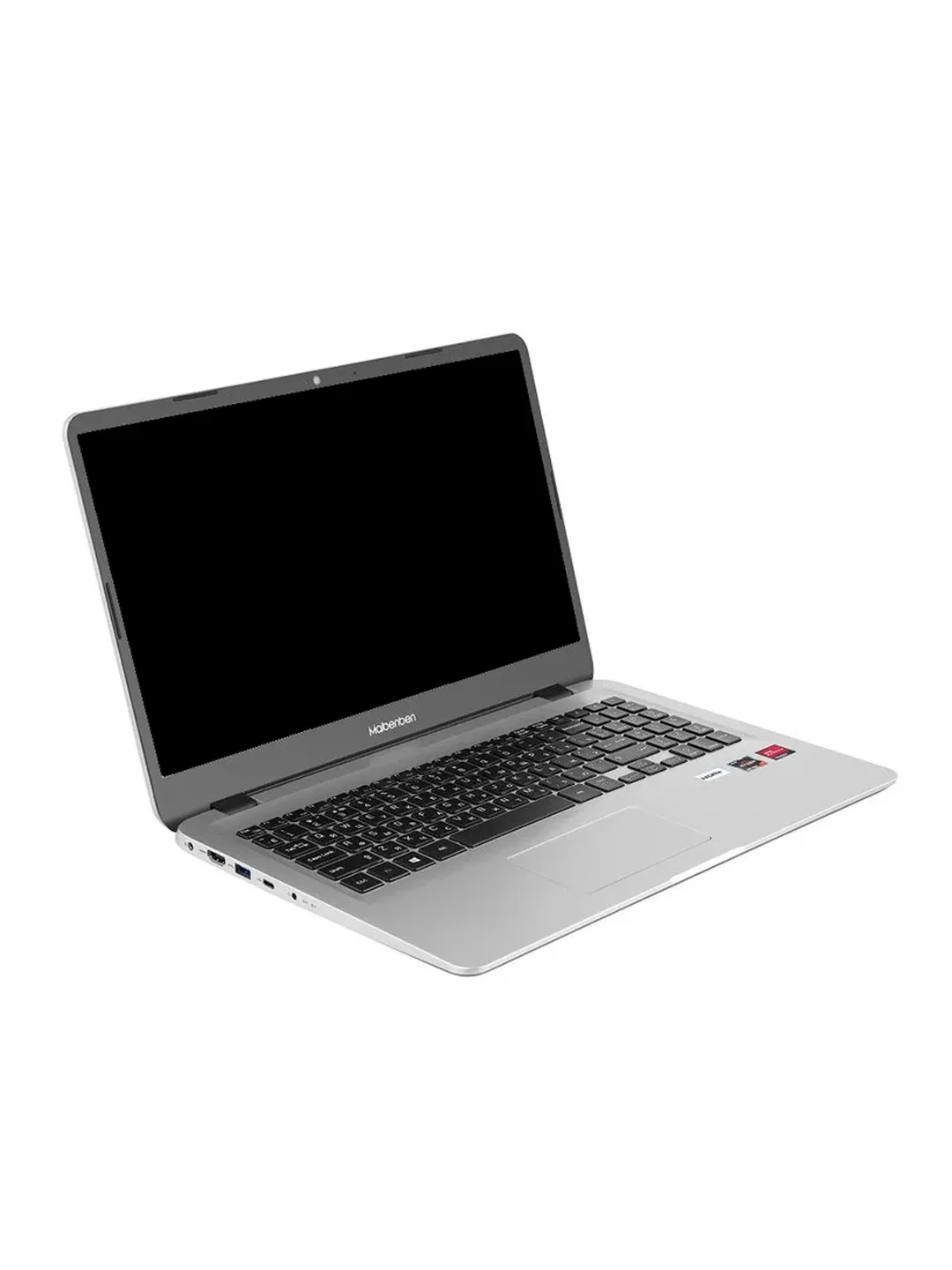 Серебряный ноутбук Maibenben B115A 15.6 (B115A-R741UMF1SLSRE2)