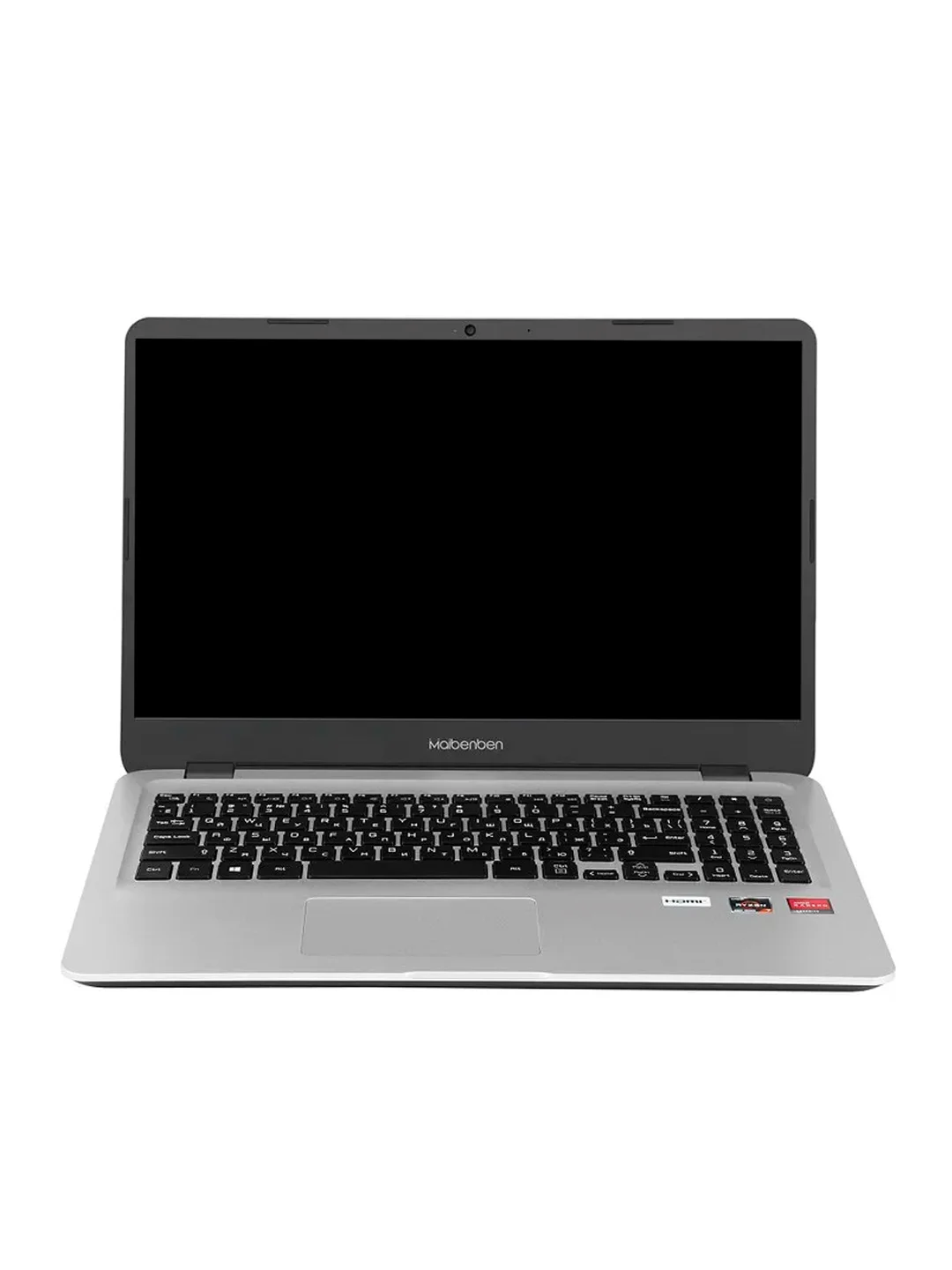 Серебряный ноутбук Maibenben B115A 15.6 (B115A-R741UMF1SLSRE2)
