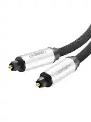 Серый кабель UGREEN AV108 (10540) Toslink Optical Male To Male Audio Cable.