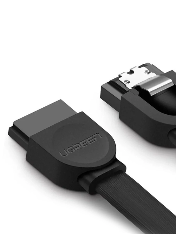 Кабель UGREEN US217 (30796) SATA 3 Data Cable. Длина: 0,5 м. Цвет: черный