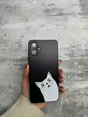 Бронзовый чехол для Samsung Galaxy A06 с принтом, с рисунком (Самсунг Галакси А06)