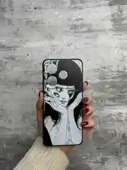 Белый чехол для Tecno Pova 6 NEO с принтом, с рисунком (Техно Пова 6 Нео)