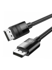 Кабель UGREEN DP114 (80394) DP 1.4 Male to Male Plastic Case Braided Cable. Длина: 5м.