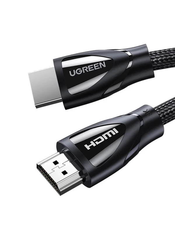 Кабель UGREEN HD140 (80402) HDMI 2.1 Male To Male Cable 8K Braided Cable. Длина: 1,5м.