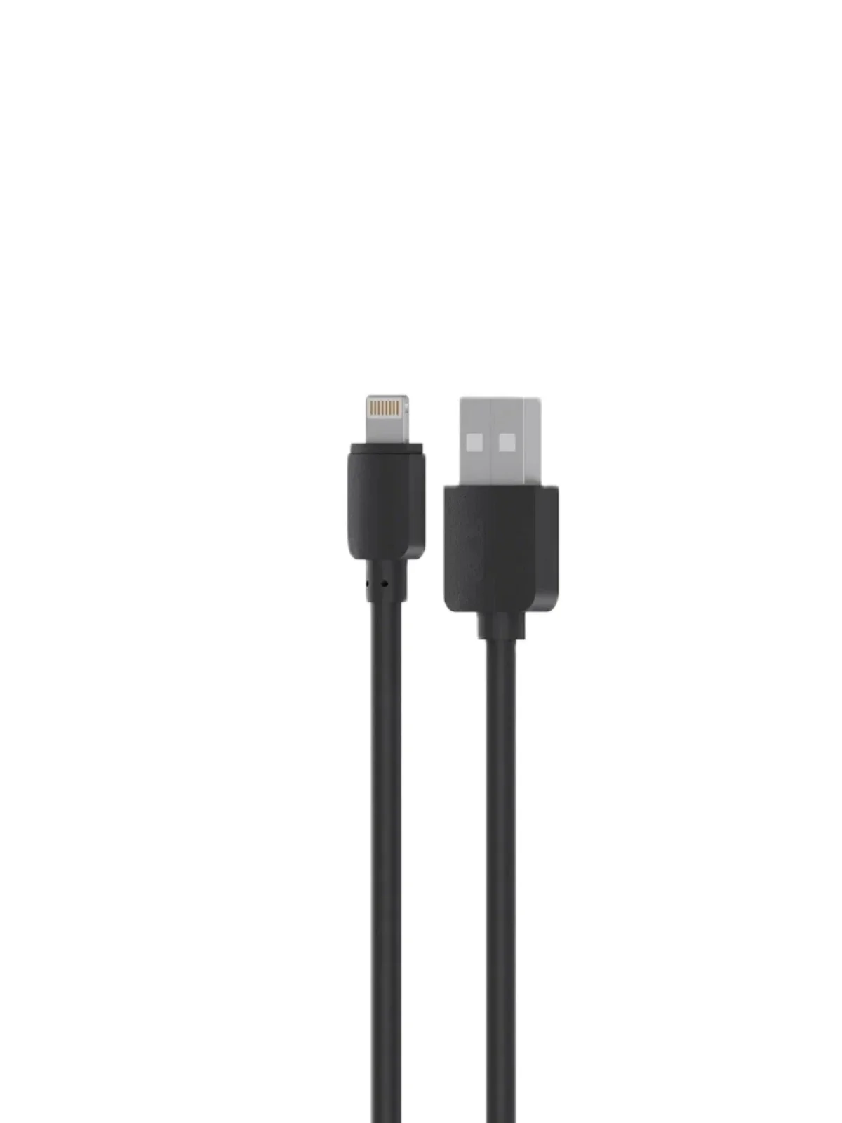 Зарядный кабель iP, 0.8м, 1A, прорезиненный