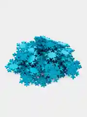 Бирюзовый снежинки из фоамирана